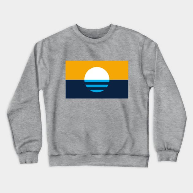 People's Flag of Milwaukee Crewneck Sweatshirt by Erik Eisenmann